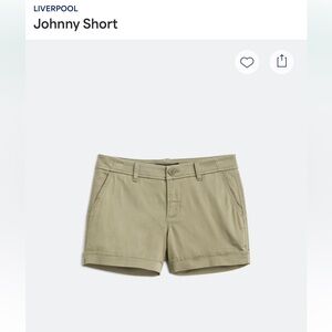 Liverpool Olive Green Shorts